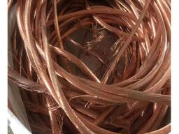 99.99% 99.97% Bare Bright Copper Wire Mill-berry Copper Cable Scrap From Factory