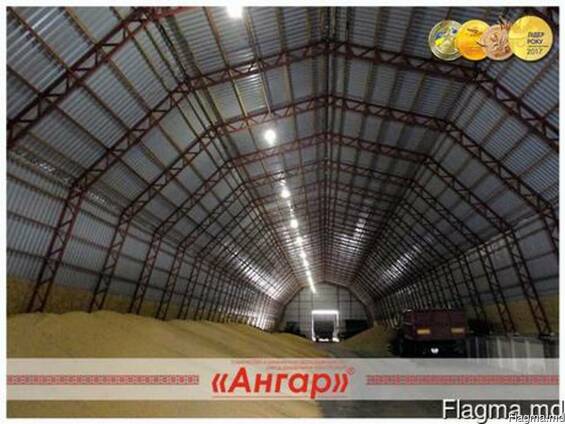 Ангары для хранения зерна, семечки, кукурузы