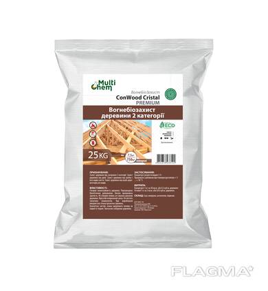 Антипирен-антисептик ConWood Crystal Premium. , 25 кг