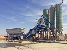 Б/У мобильный бетонный завод Nisbau 100 м3/ч (Германия) 2008