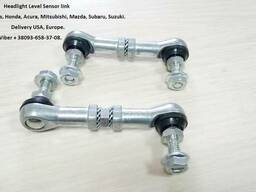 Ball link for hid headlight leveling sensor