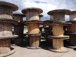 Барабаны из-под кабеля (деревянные). В наличии на складе в Кишинёве. Самовывоз