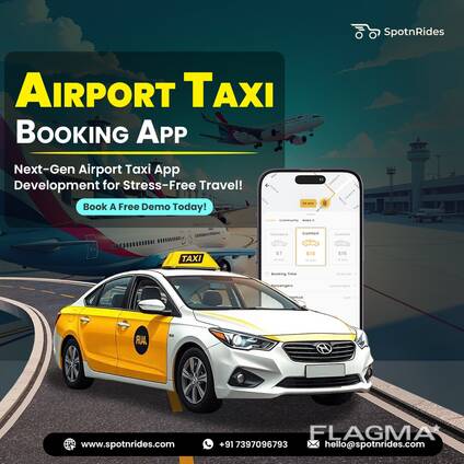 SpotnRides - Airport Taxi Booking App Solution!