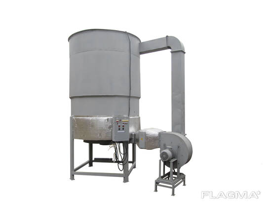 Бункерная сушилка грецких орехов