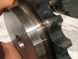 Цепная звёздочка со ступицей