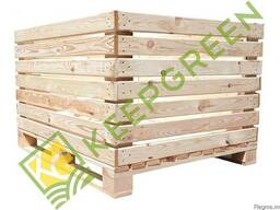Containere din lemn pentru mere ( legume si fructe)