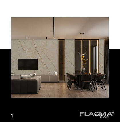 Panouri decorative din PVC 1220 x 2800 x 3 mm
