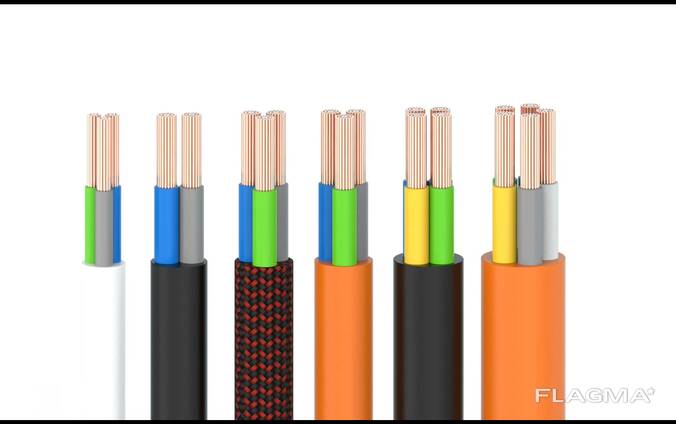 Электрический кабель и провод. Cabluri fire electrice. NYM, HXH, VVGngLS , PVS, SIP, ВВ