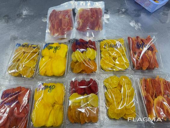 Exotic dried fruits from Vietnam