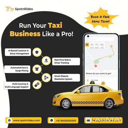 Grow Your Taxi Business with AI Uber Clone by SpotnRides