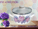 Кастрюля стальная эмалированная - photo 3