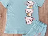 Комплект футболка с шортами, для девочек - фото 2