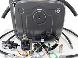 Комплект гидравлики Mix на тягач MAN, Daf, Iveco с КПП ZF, боковой стальной бак