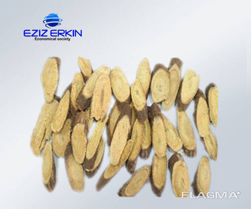 Корни и Корневища солодки срезанное