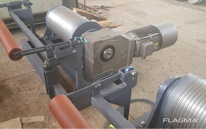 Лебедка скипового подъемника для известковой шахтной печи типа ИПШ