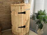 Mini saună, butoi de cedru, phytoboka din lemn - photo 3
