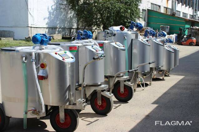 Молочное такси мтпэ-300 с электроприводом с теплоизоляцией