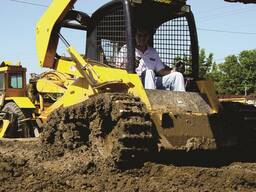 Накидные гусеницы для колесного погрузчика