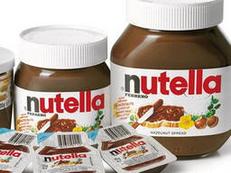 Nutella chocolate available for sale in all packages