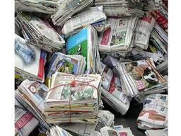 Old Used Newspaper Waste Scrap Clean ONP Waste Paper - Old News Paper and Over Issue
