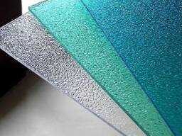 Policarbonat monolit durabil (Europa). Texturat cu protectie UV.