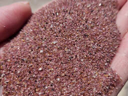 Природный гранатовый песок альмандин украинского производства mash 80