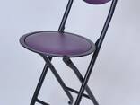 Складной Стул металлический каркас/ Folding Chair - фото 3