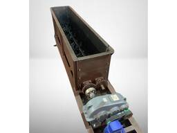 Смеситель двухвальный для подготовки и смешивания сырья к брикетированию