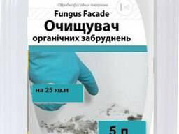 Смывка плесени, грибка на бетоне, гипсе Fungus Facade. 5 л