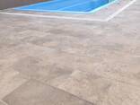 Piatra de bord pentru piscina din travertin Бортовой камень для бассейна из травертина - photo 11