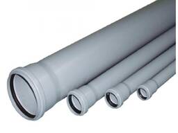 Трубы ПВХ для внутренней канализации