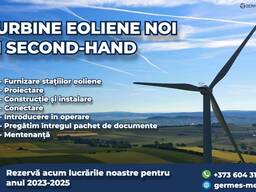 Turbine eoliene noi și second-hand